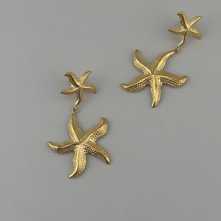 Schicker Seestern studs