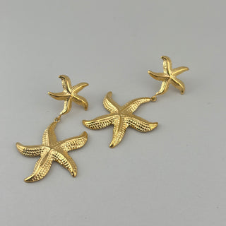 Schicker Seestern studs