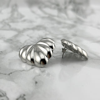 Rochen Silber Studs